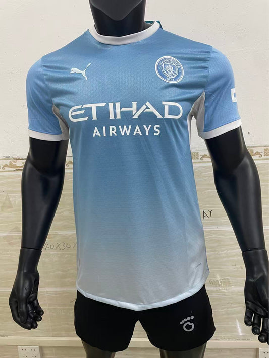 Manchester City Home Short Sleeve 26/27 Player Jersey
