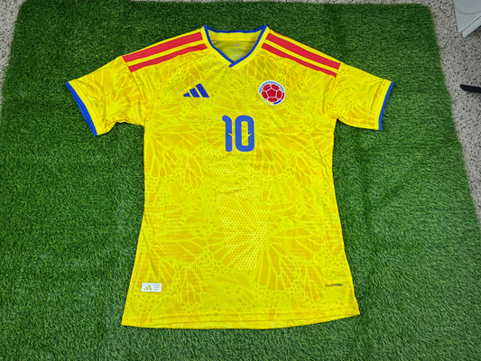 Colombia 2026 World Cup Home James #10 Jersey - Player Version - Size XL (Ready to Ship)