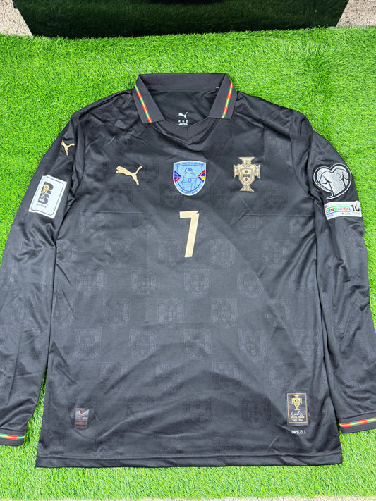 Portugal Special Edition 2025 Ronaldo #7 LS w/ Patches (XL)