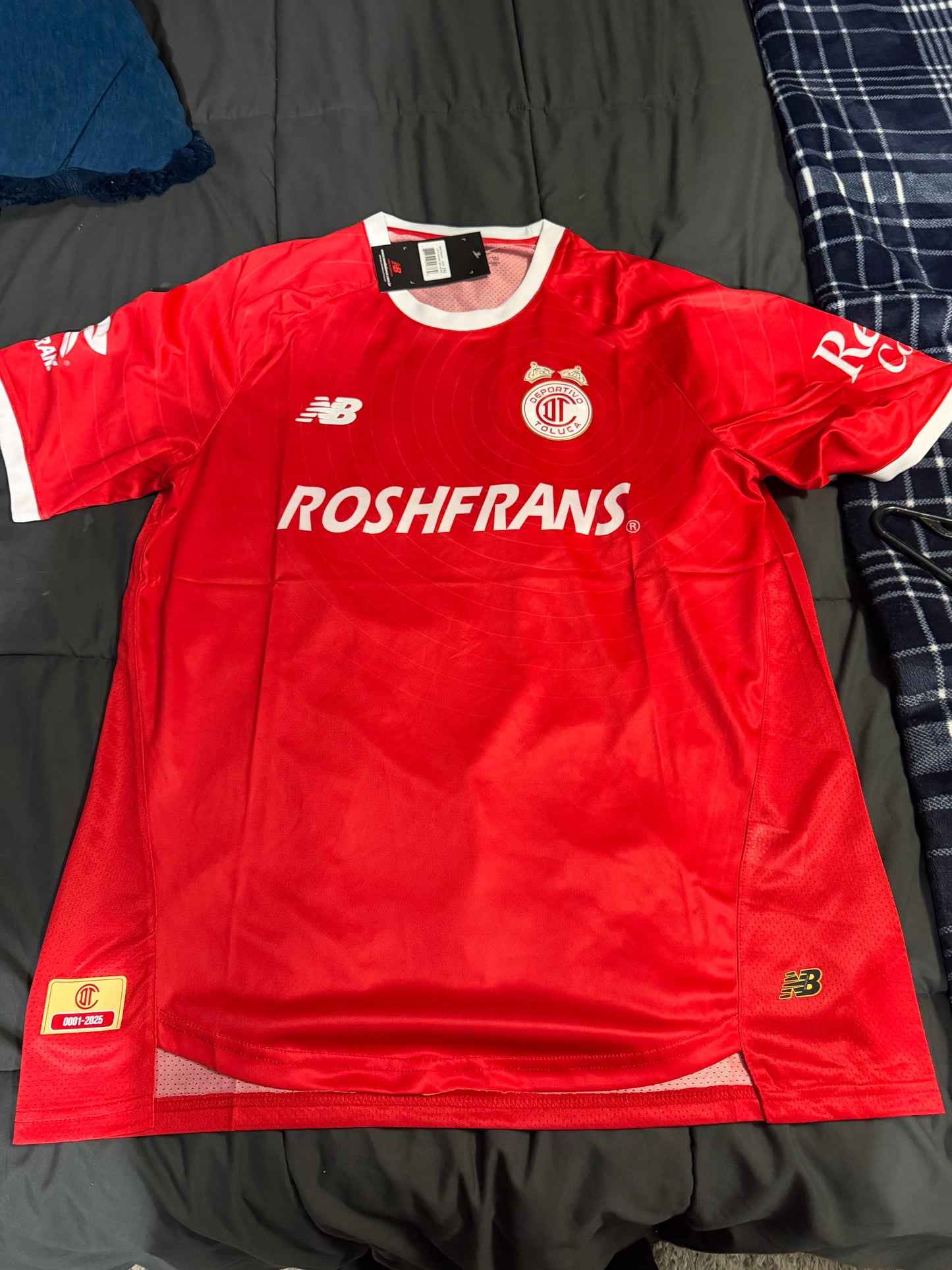Toluca Home 2026 Bicampeón Edition Fan Version Jersey - Size: 2XL