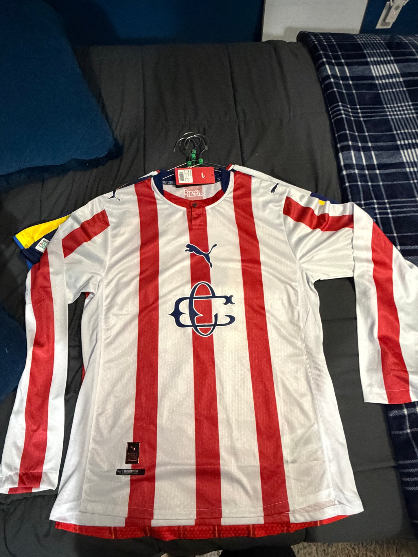 Chivas 120th Anniversary Long Sleeve Jersey Player Version - Size: XL