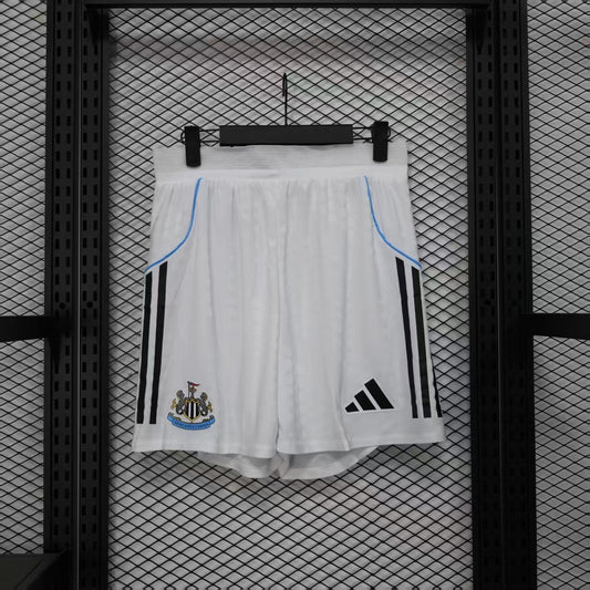 Newcastle Home White Player Shorts (25/26)