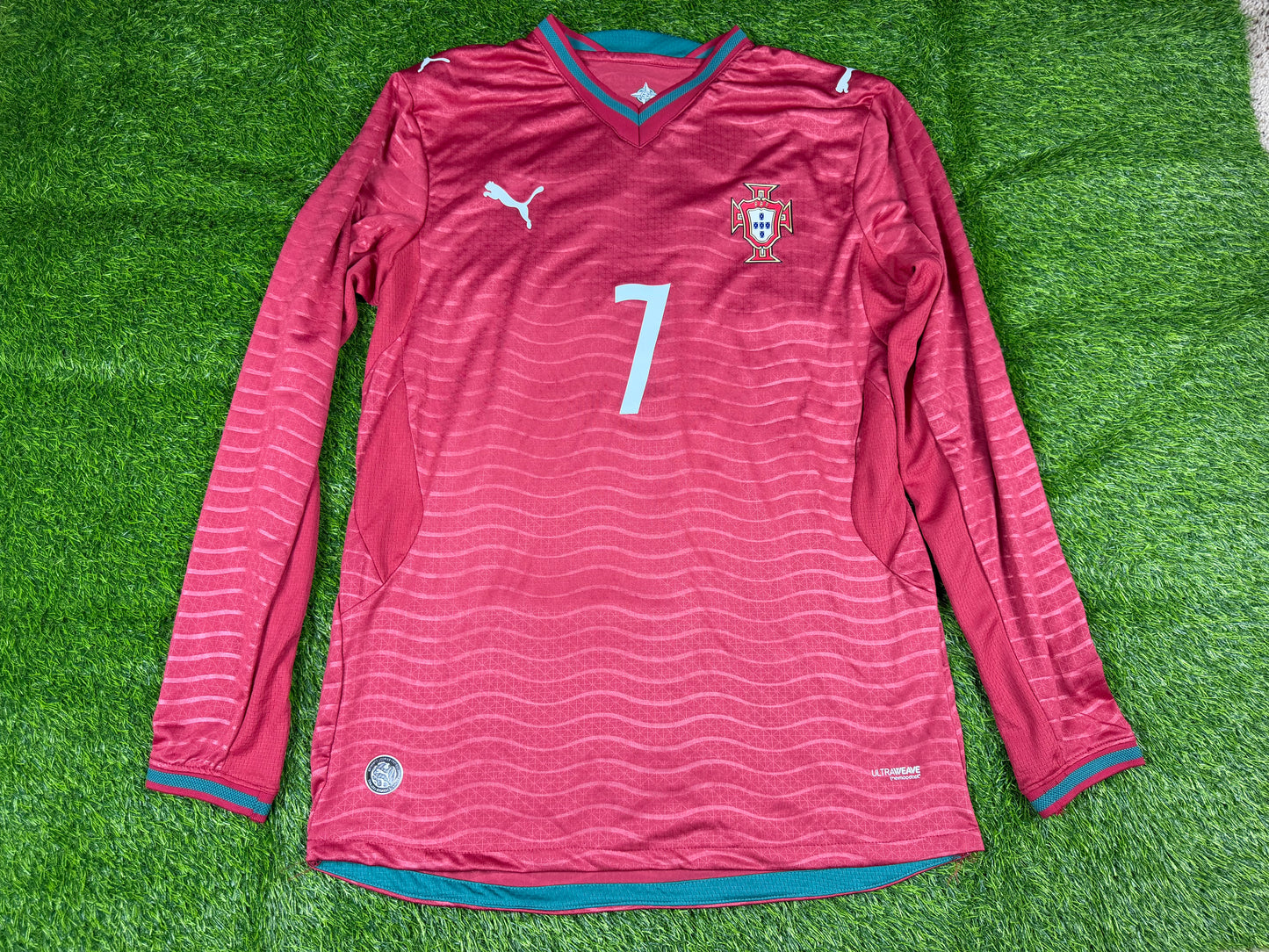 Portugal 2026 Home Ronaldo #7 Player Long Sleeve (XL)