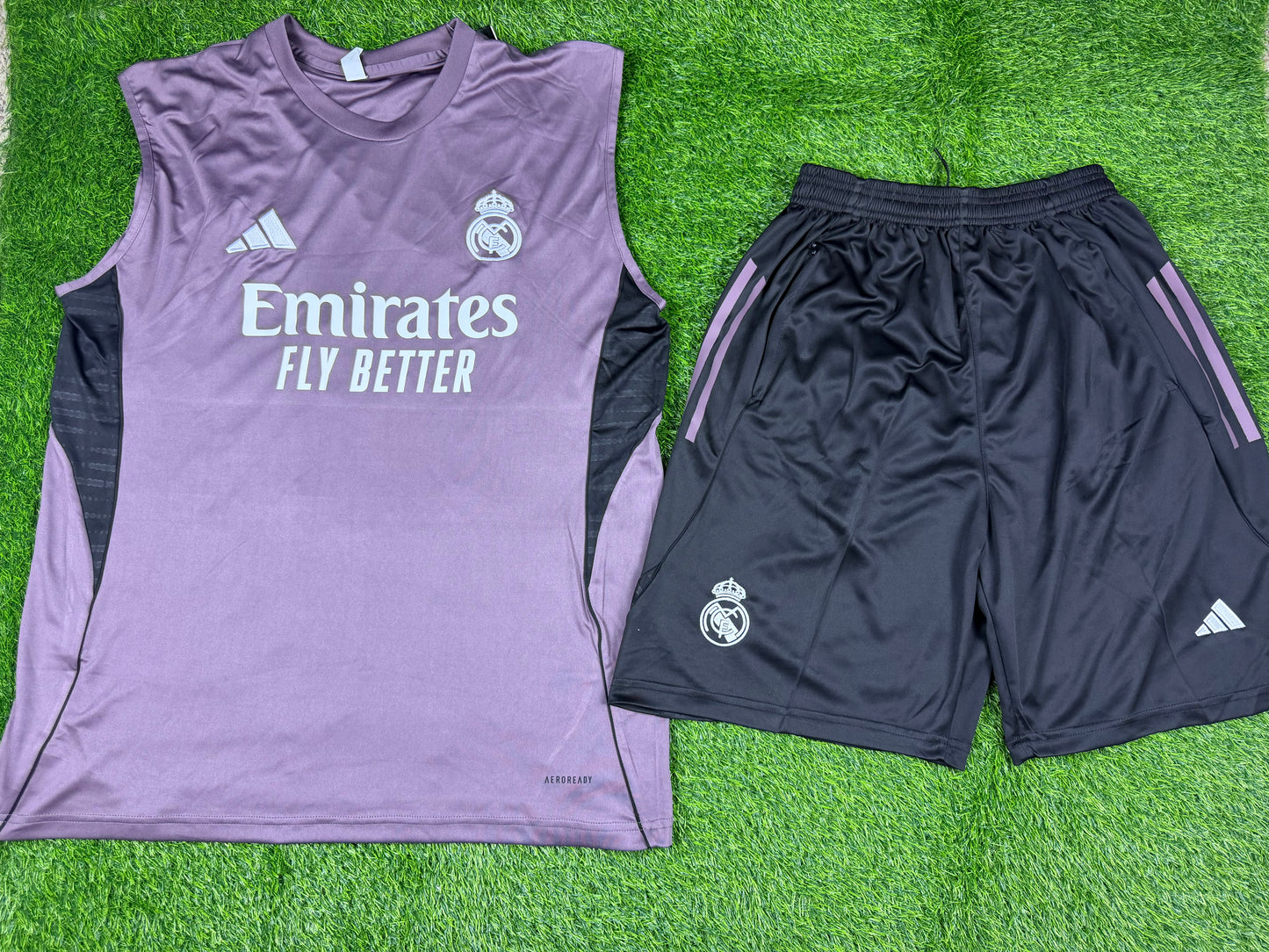 Real Madrid Sleeveless Training Set (XL)