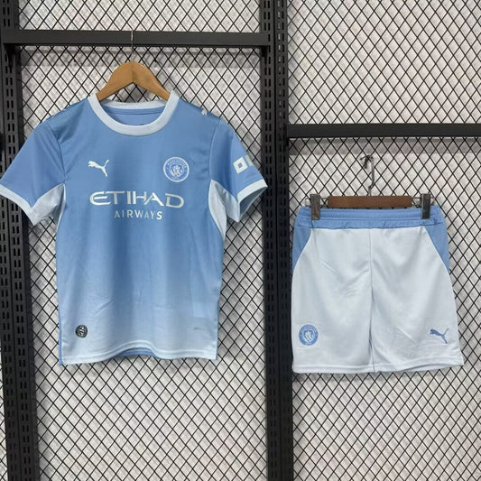 Manchester City 26/27 Home Kids Kit Set
