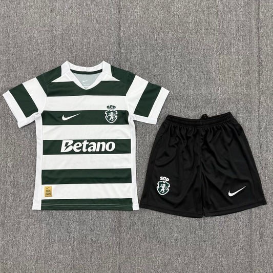 Sporting Lisbon 26/27 Home Kids Kit Set