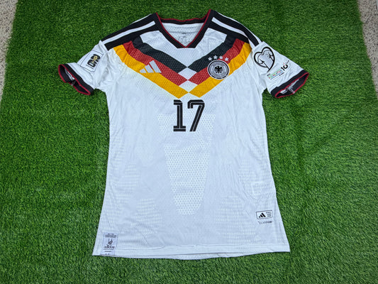 Germany 2026 World Cup Home Wirtz #17 Jersey - Player Version - Size XL (Ready to Ship)