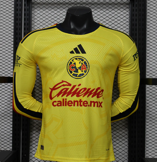 America 26/27 Long Sleeve Player Home Jersey