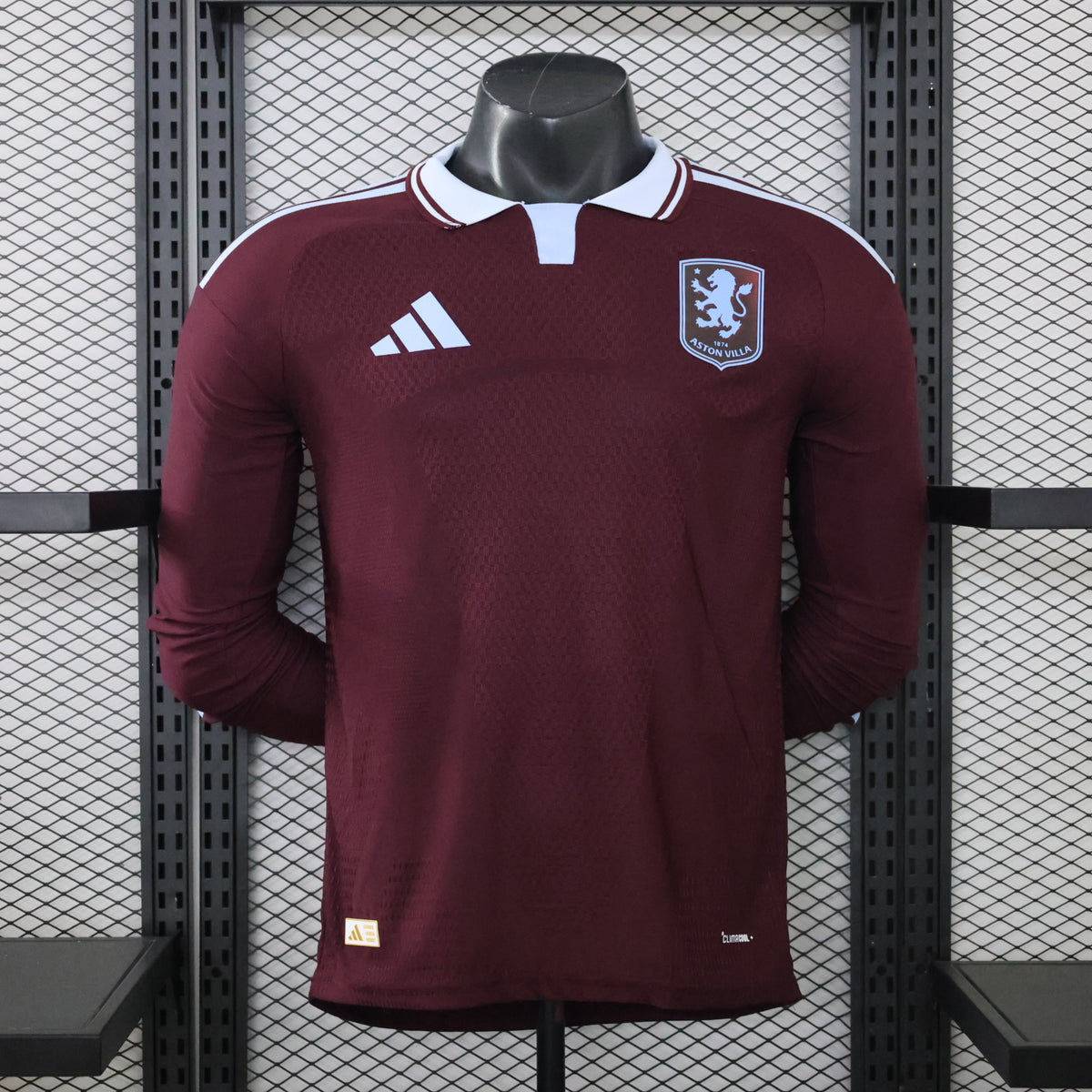 Aston Villa 26/27 Home Player Long Sleeve Version Jersey