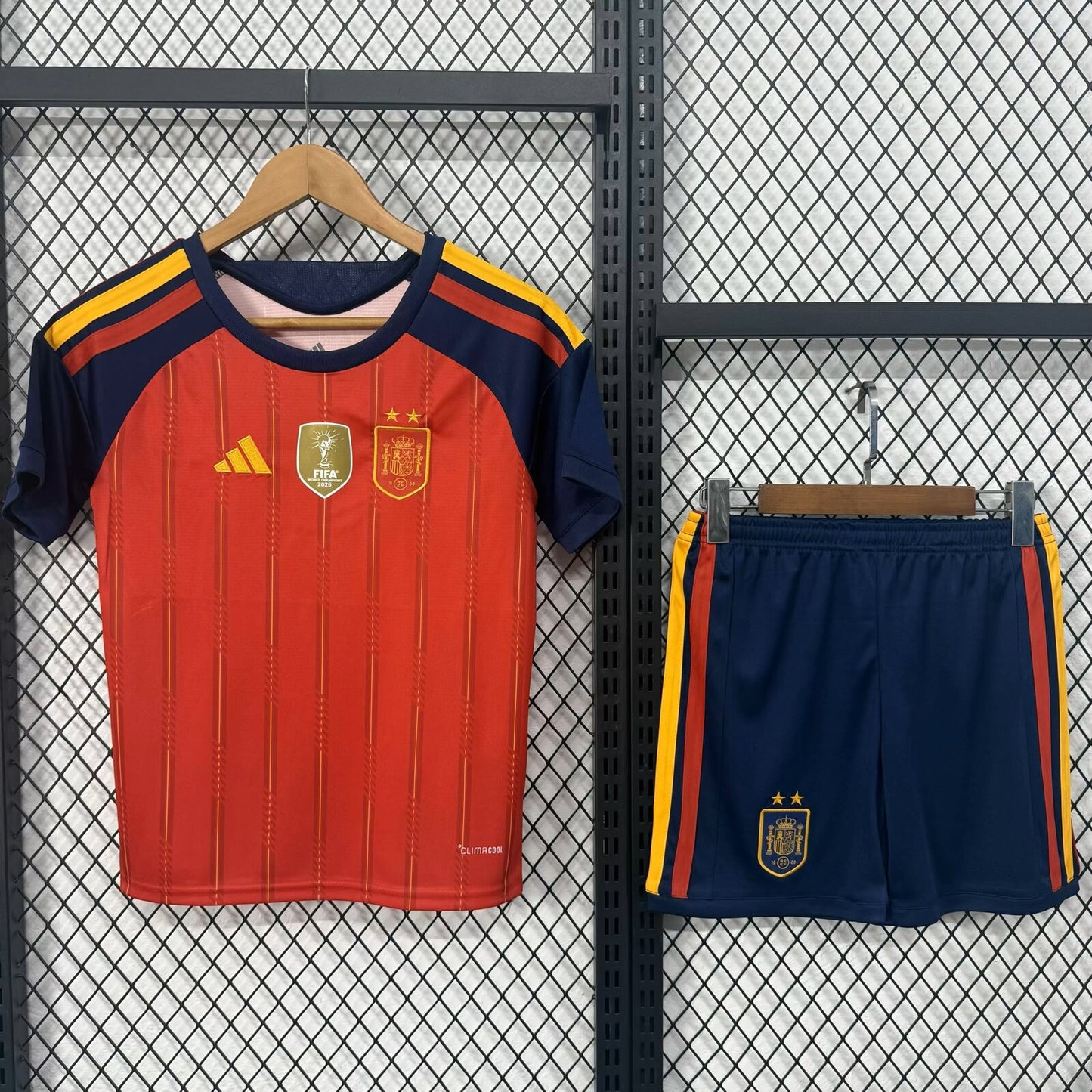 Spain WC 2026 2 Star Home Kids Kit Set