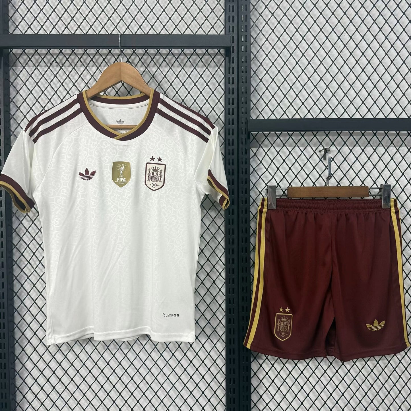 Spain WC 2026 2 Star Away Kids Kit Set