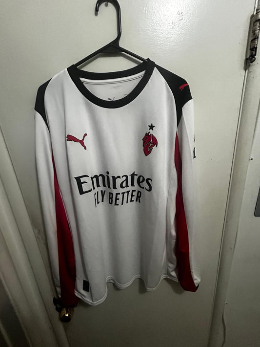 AC Milan Away Jersey (Stadium Version, Long Sleeve) - 25/26