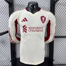 Liverpool Away Jersey (Stadium Version, Long Sleeve) - 25/26
