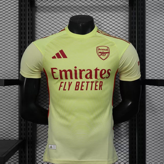 Arsenal Goalkeeper Jersey (Player Version, Short Sleeve) - 25/26
