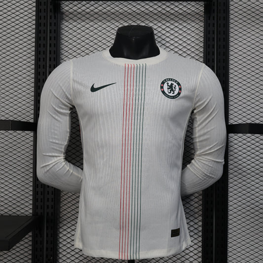 Chelsea Away Jersey (Player Version, Long Sleeve) - 25/26
