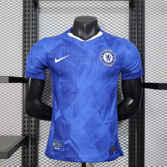 Chelsea 120 Years Home Jersey (Player Version, Short Sleeve) - 25/26