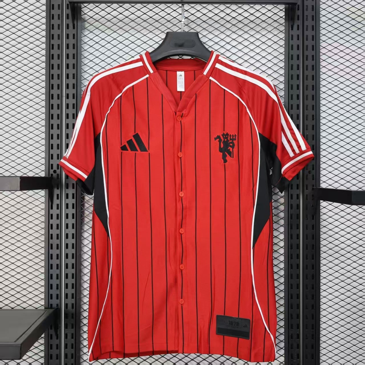 Manchester United Red (Baseball Version, Short Sleeve) - 25/26