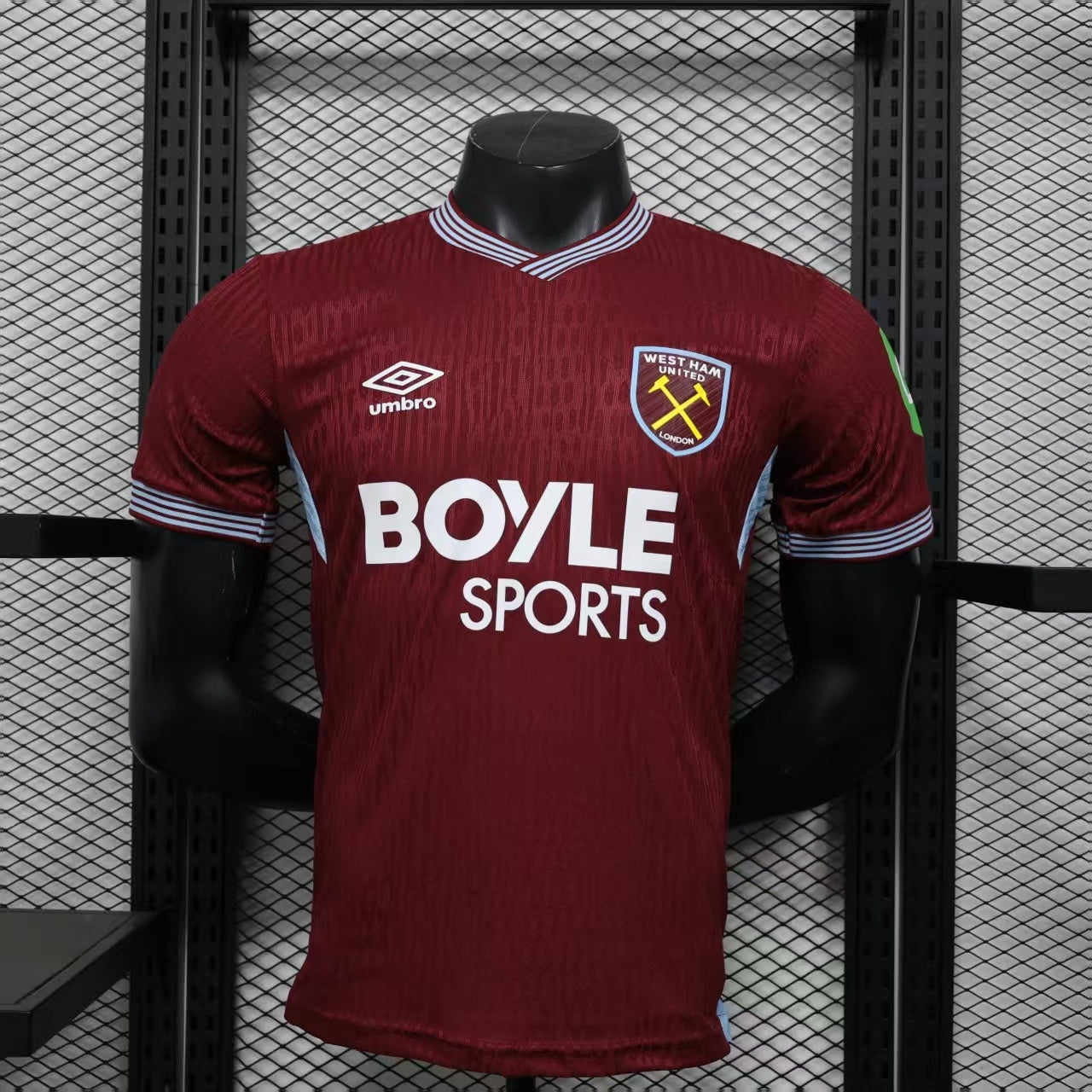 West Ham United Home Jersey (Player Version, Short Sleeve) - 25/26
