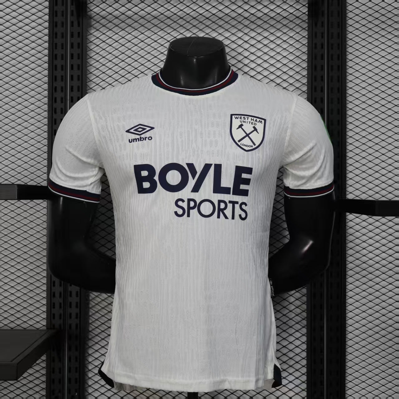 West Ham United Away Jersey (Player Version, Short Sleeve) - 25/26