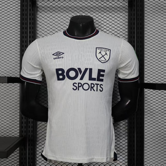 West Ham United Away Jersey (Player Version, Short Sleeve) - 25/26