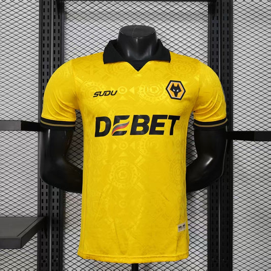 Wolverhampton Home Jersey (Player Version, Short Sleeve) - 25/26