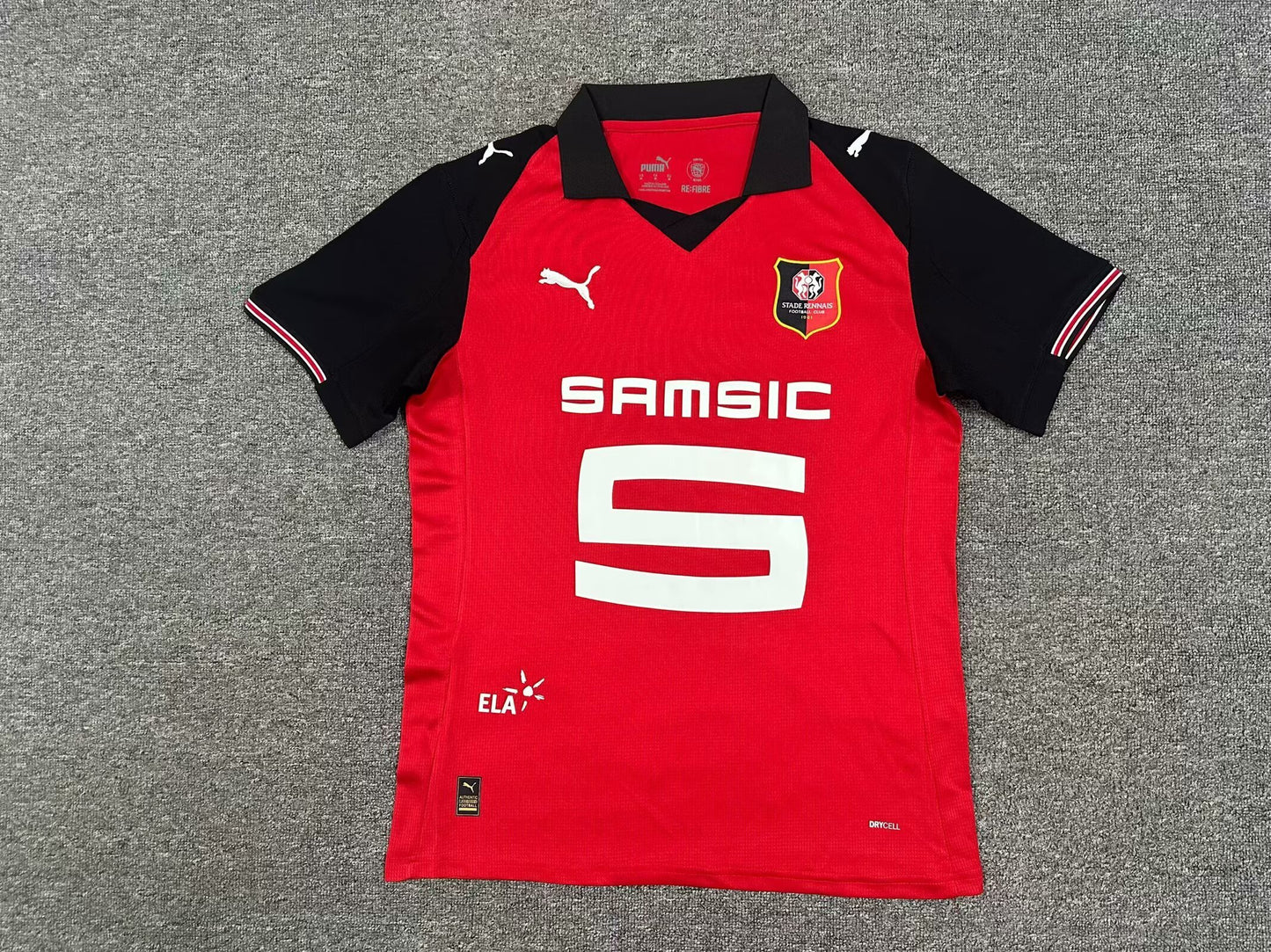 Stade Rennais Home Jersey (Stadium Version, Short Sleeve) - 25/26