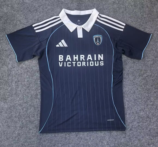 Paris FC Home Jersey (Stadium Version, Short Sleeve) - 25/26