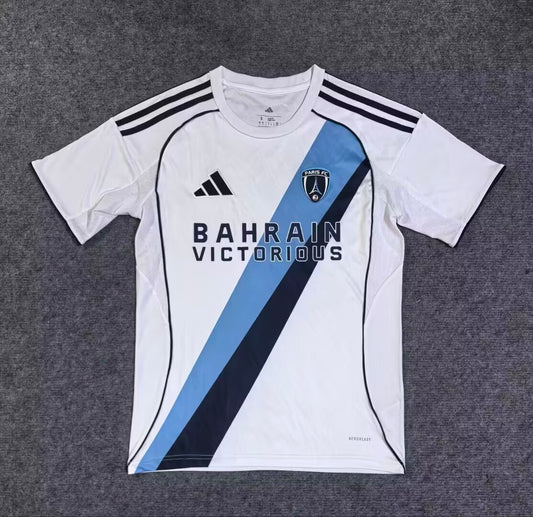 Paris FC Away Jersey (Stadium Version, Short Sleeve) - 25/26
