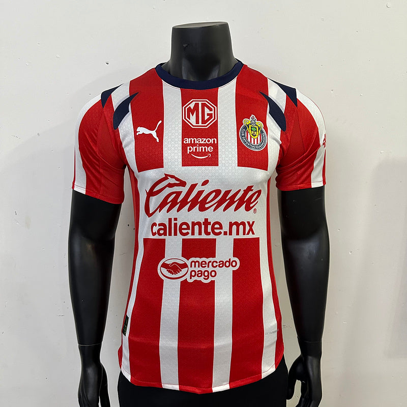 Chivas Home Jersey (Player Version, Short Sleeve) - 25/26