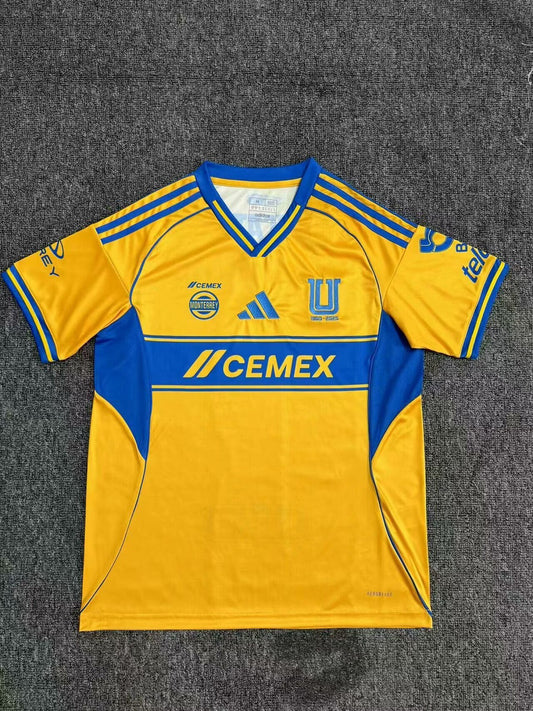 Tigres Home Jersey (Stadium Version, Short Sleeve) - 25/26