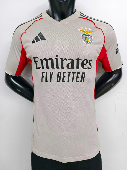 Benfica Away Jersey (Player Version, Short Sleeve) - 25/26