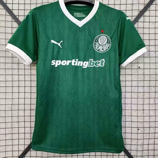 Palmeiras Home Jersey (Stadium Version, Short Sleeve) - 25/26