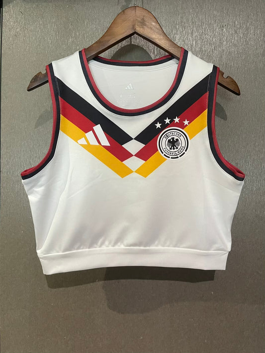 Germany 25/26 Women’s Home Sleeveless Crop Top
