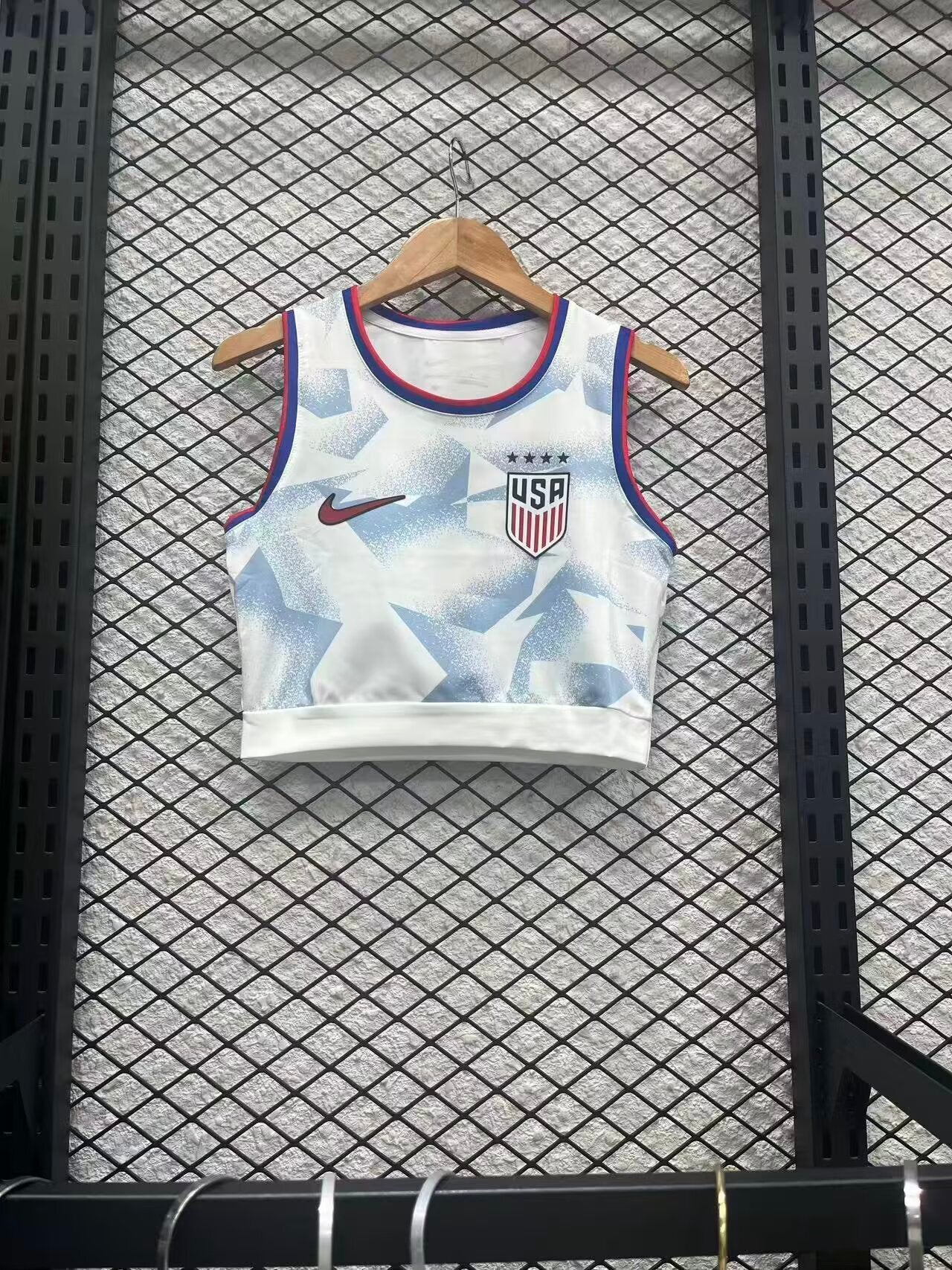 USA 25/26 Women’s Home Sleeveless Crop Top
