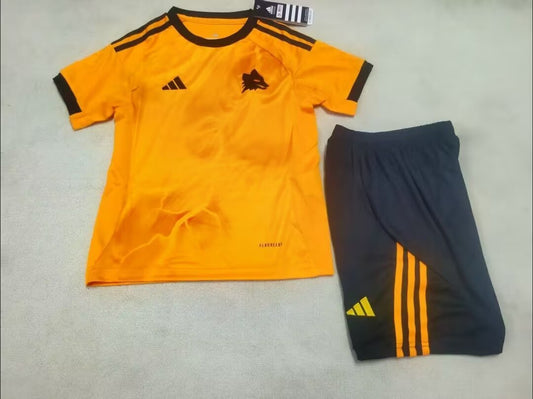 Roma Away Jersey Kids Set