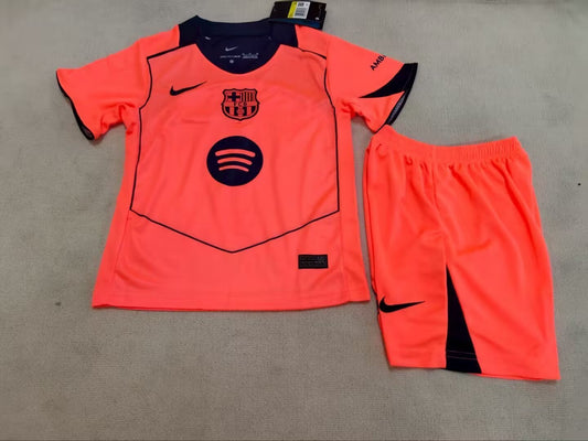Barcelona 3rd Jersey Kids Set