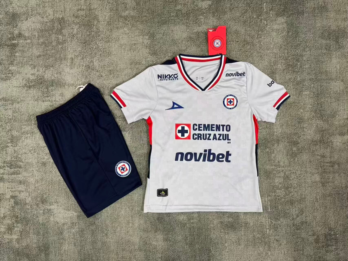 Cruz Azul Away Jersey Kids Set