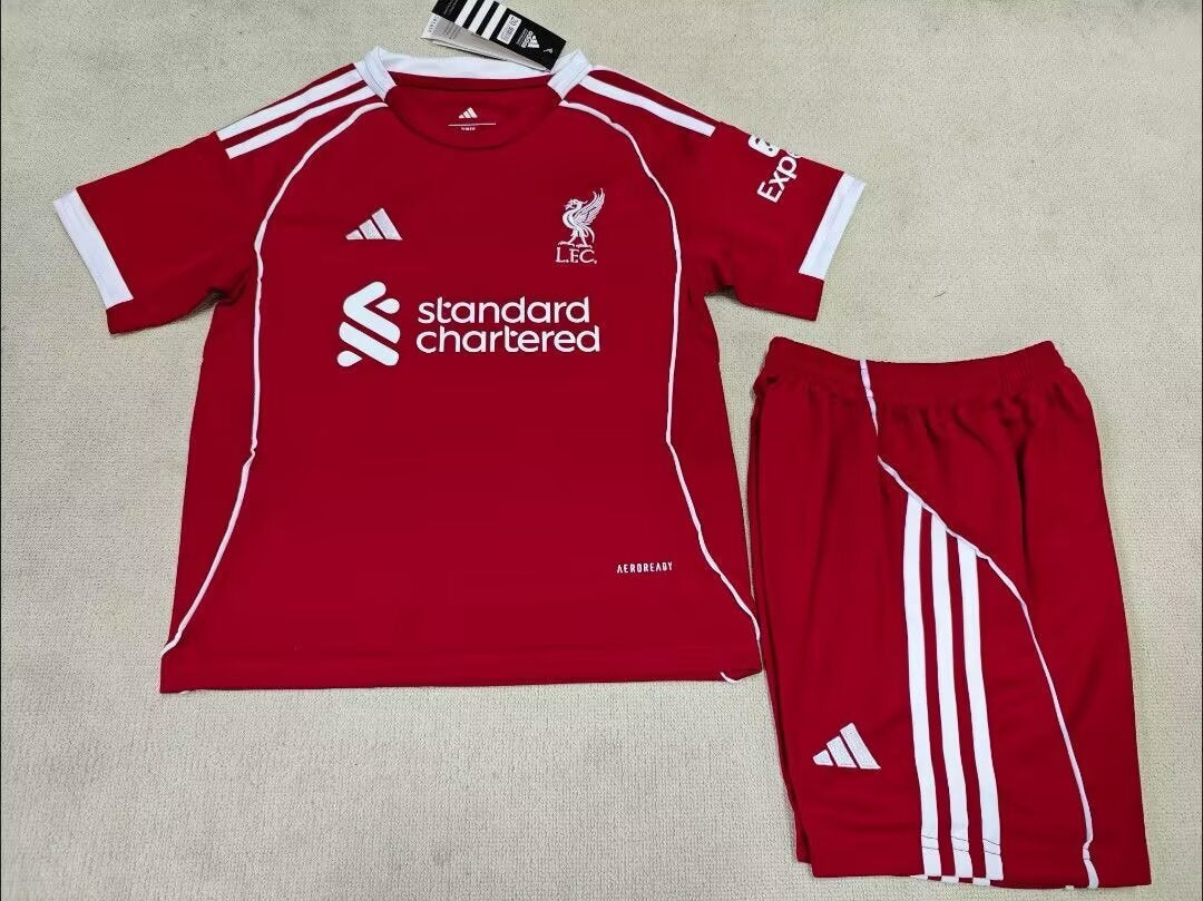 Liverpool Home Jersey Kids Set