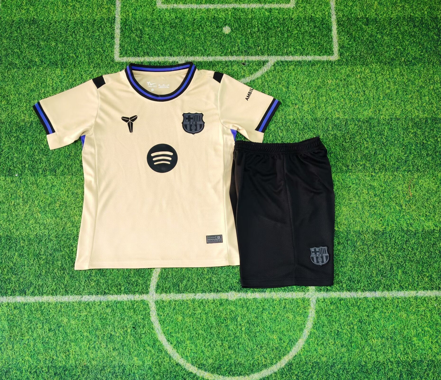 Barcelona Away Jersey Kids Set
