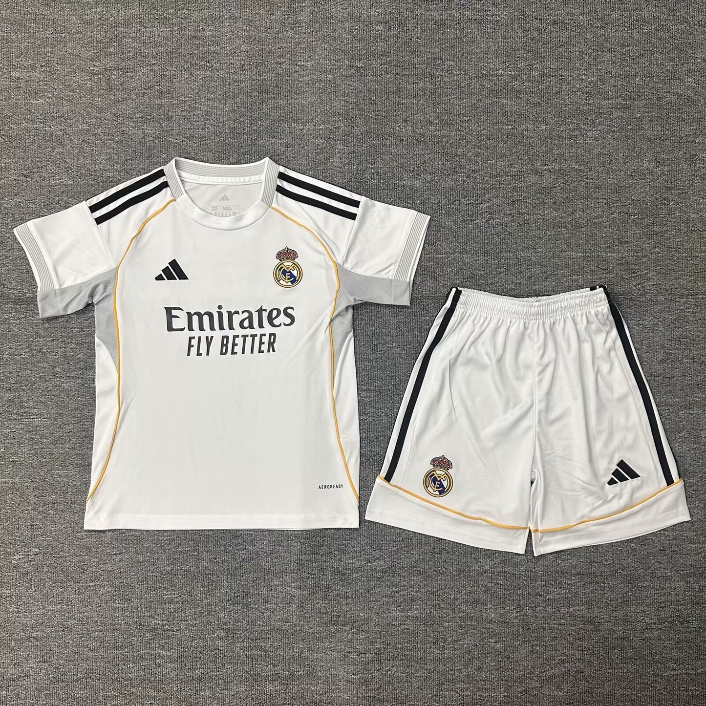 Real Madrid Home Jersey Kids Set