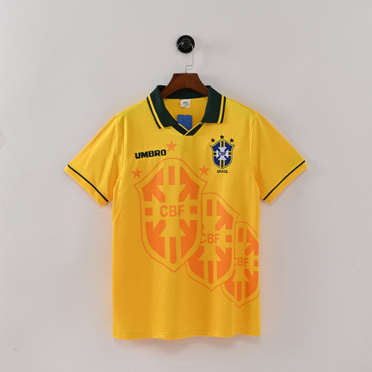 Brazil 1994 Retro Jersey - Short Sleeve