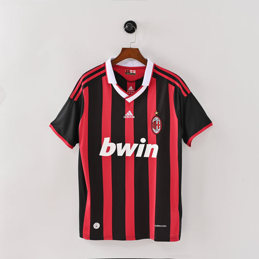 AC Milan 09/10 Retro Jersey - Short Sleeve