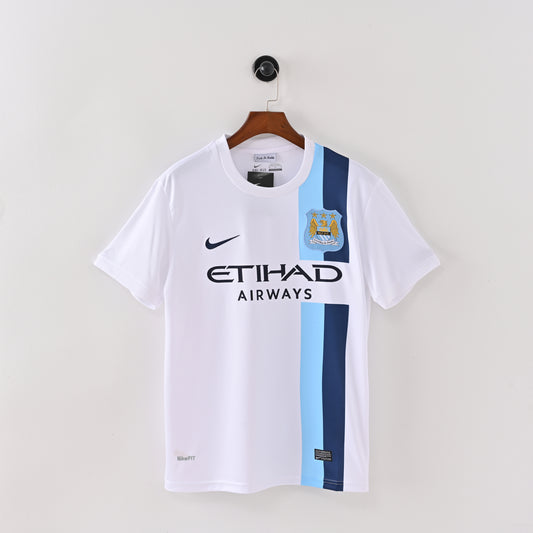 Manchester City Away 13/14 Retro Jersey - Short Sleeve