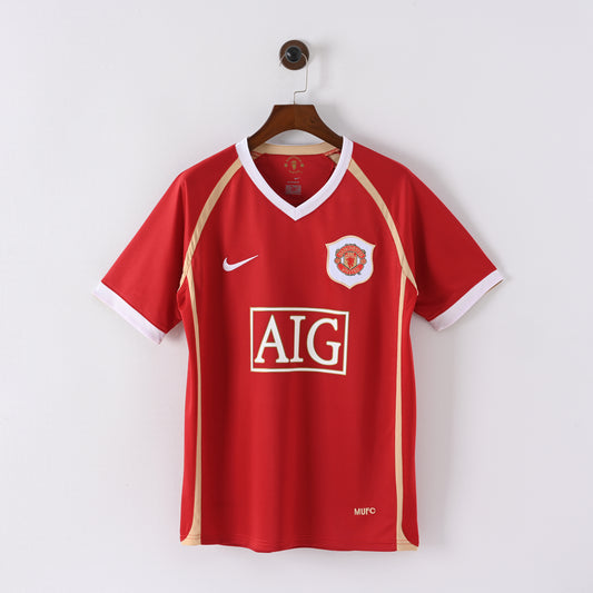 Manchester United 06/07 Retro Jersey - Short Sleeve