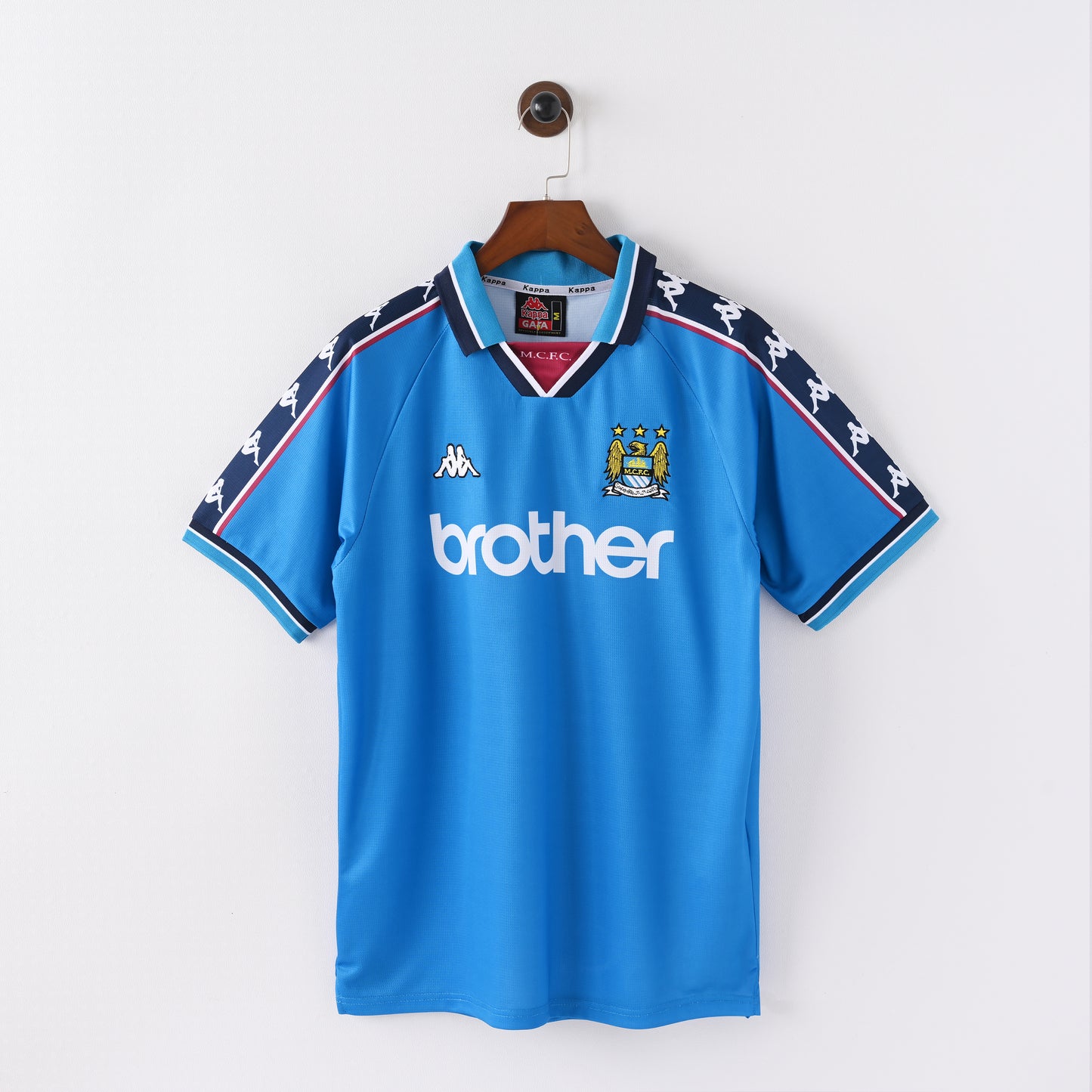Manchester City Home 1997 Retro Jersey - Short Sleeve