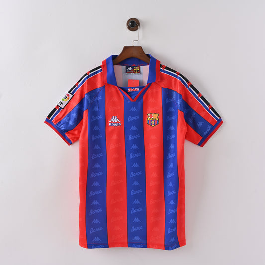 FC Barcelona Home 96/97 Retro Jersey - Short Sleeve