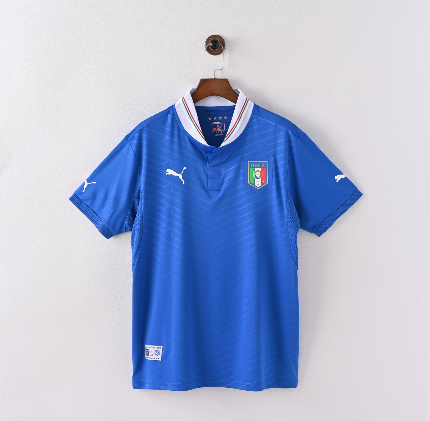 Italy Home 2012 Retro Jersey - Short Sleeve