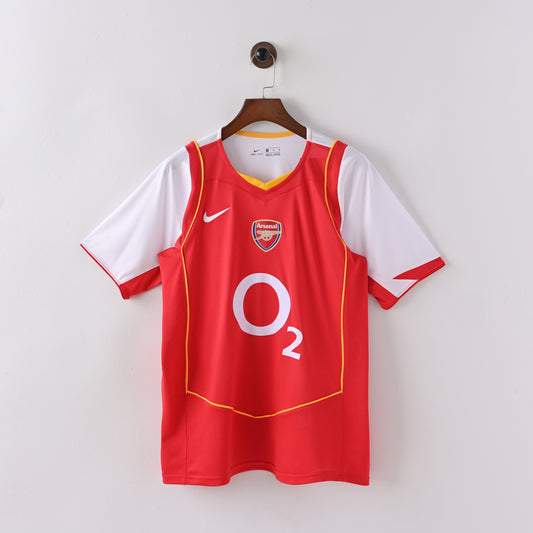 Arsenal Home 04/05 Retro Jersey - Short Sleeve