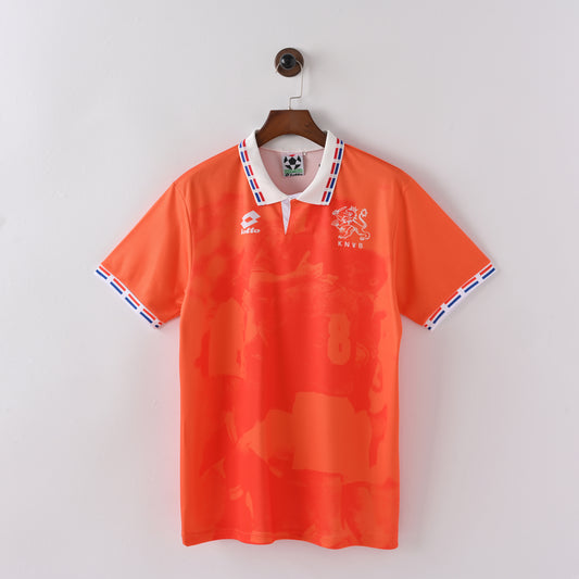 Netherlands Home 1996 Retro Jersey - Short Sleeve