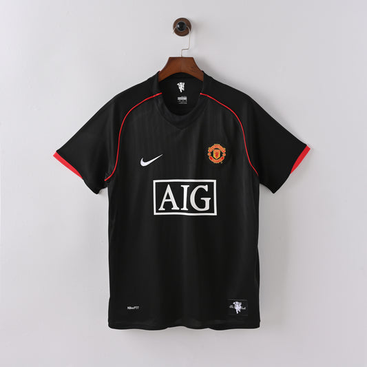Manchester United Away 07/08 Retro Jersey - Short Sleeve